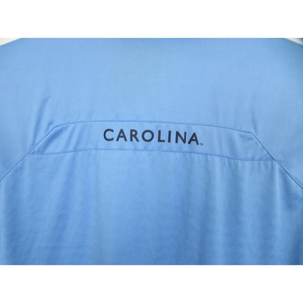 North Carolina Tar Heels Polo Shirt Mens XL Blue Nike Dri Fit NCAA Basketball - Picture 6 of 9